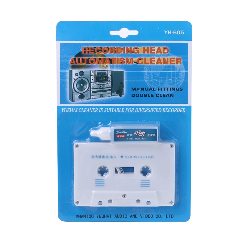 Cassette Tape Head - Cassette pour nettoyeur de tête et