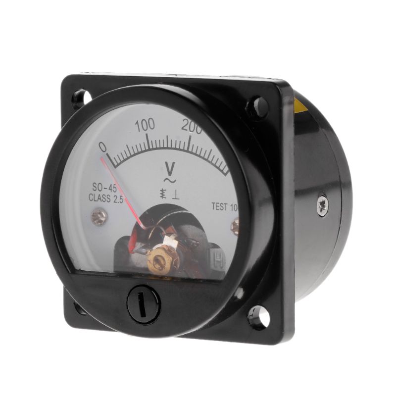 Analog Meter Gauge - Voltmètre SO-45 AC 0-300V à cadran