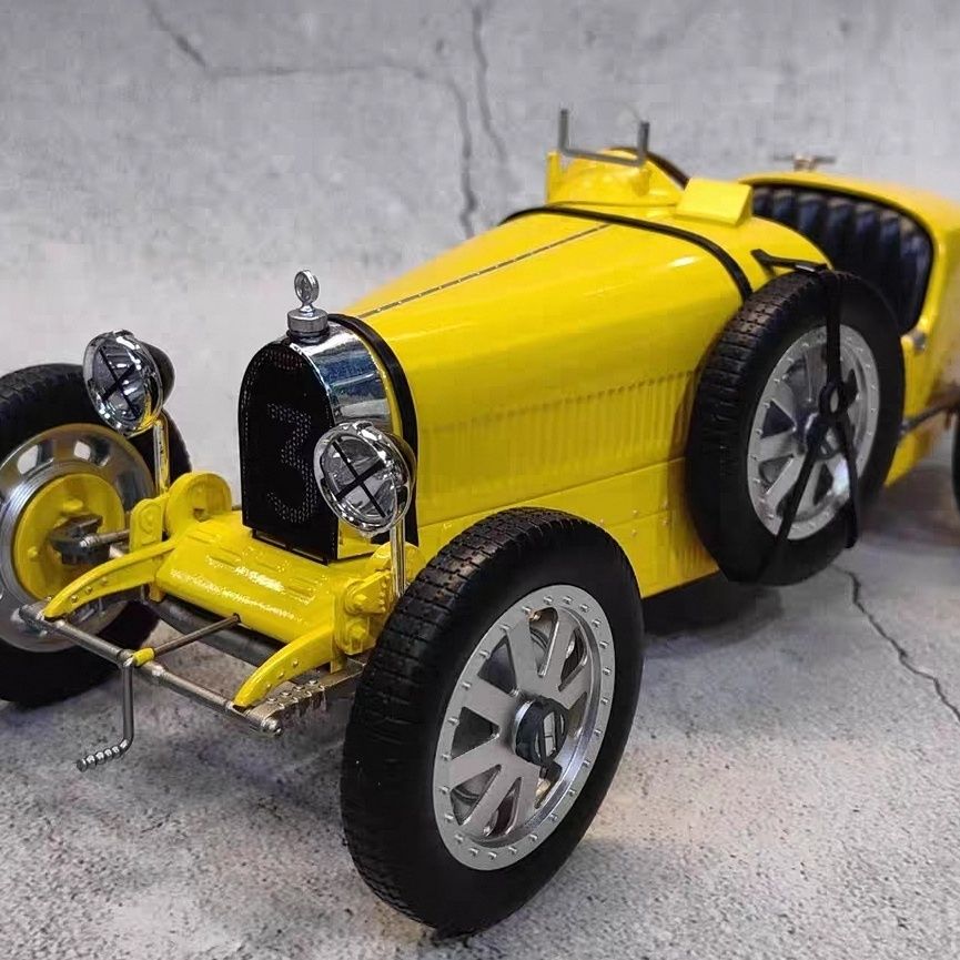 Vintage Collectible Cars - NOREV 1/12 Bugatti T35 Cabriolet Voiture