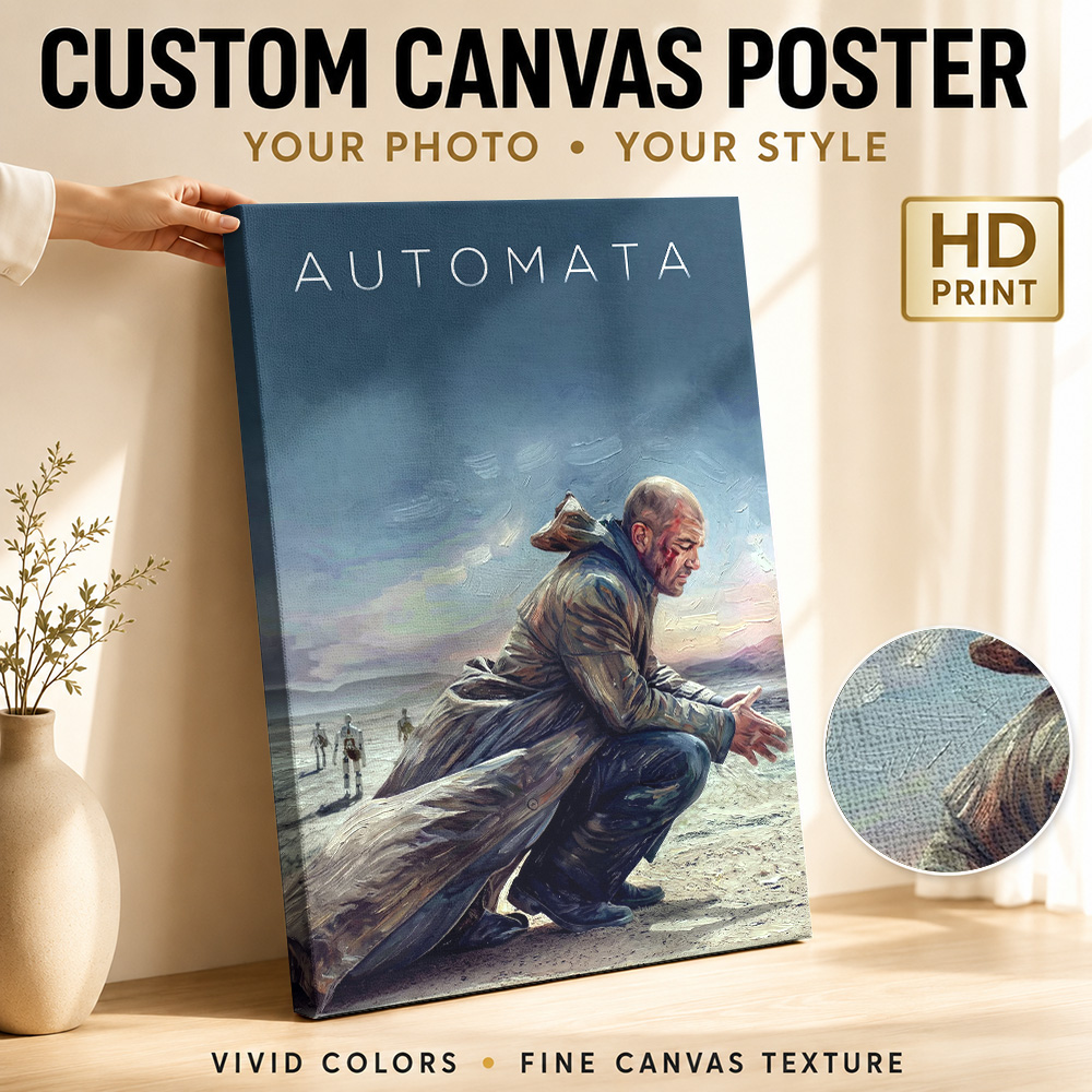 Collectible Vintage Photos - Affiche encadrée sur toile du film