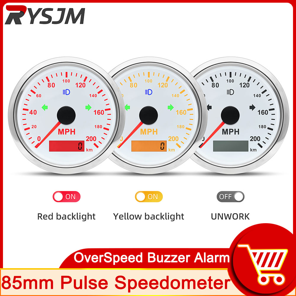 Analog Meter Gauge - Compteur de vitesse à impulsion pour