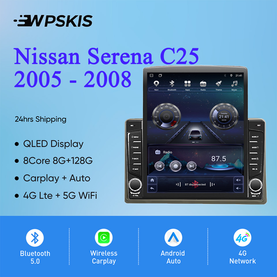 Cassette Tape Head - Autoradio Stéréo Carplay pour Nissan Serena