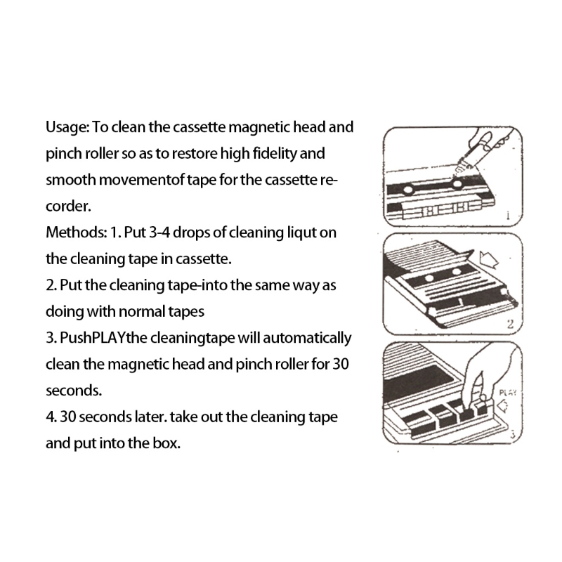 Cassette pour nettoyeur de têt - Cassette Tape Head avis et prix