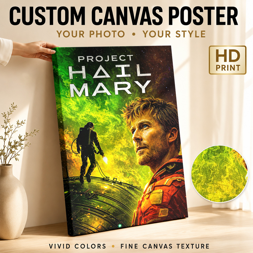 Affiche sur toile du film Proj - Collectible Vintage Photos avis et prix